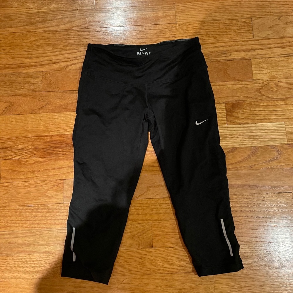 Nike black running leggings